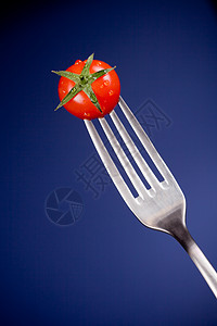 用番茄叉概念烹饪墙纸餐具静物刀具银器蔬菜食谱金属图片