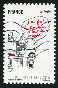 勒皮特尼古拉斯印刷邮票椅子地面古董家具邮件反射动物邮资图片