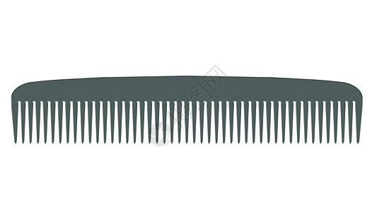 灰梳理发店造型剪发理发师理发工具梳理发型头发灰色图片
