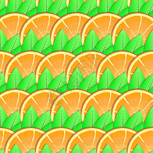 橙色切片柑橘-果子背景图片