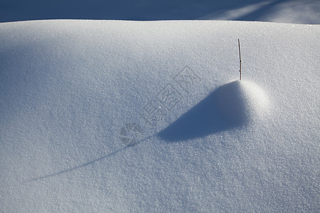 雪地毯阳光阴影寒意雪花冻结季节晴天白色天气闪光图片