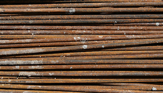 钢棒纹体材料棕色建筑管子金属图片