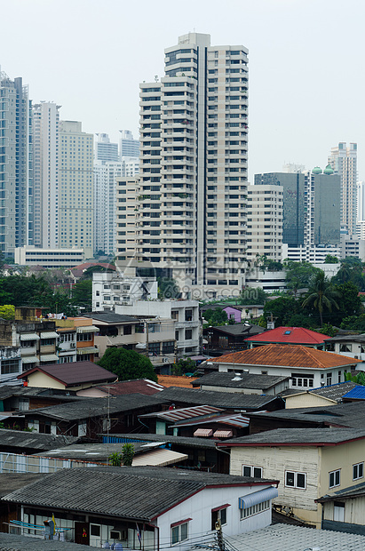 郊区住宅和城市建筑图片