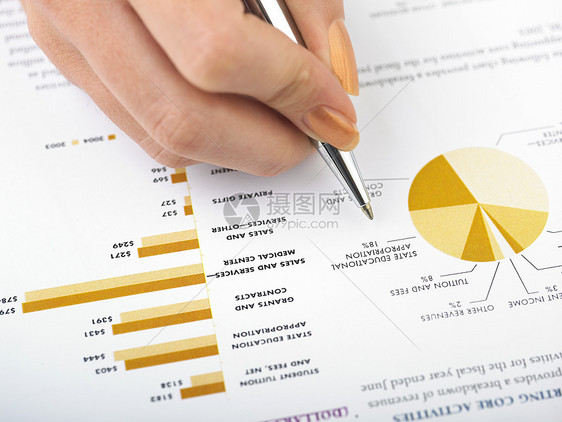 数据分析教育家庭工作财务统计商业手指宏观金融文书图片