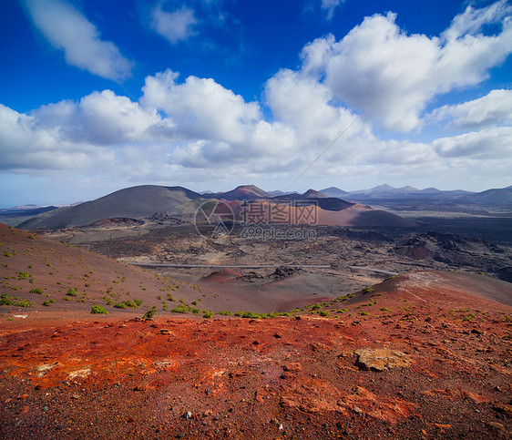 蒂曼法亚房子海岸火山海洋山脉花园沙漠蓝色棕榈海滩图片