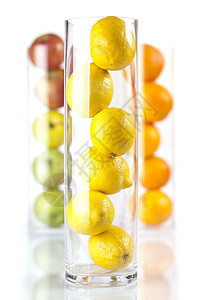果类组 柠檬 橙子 苹果图片