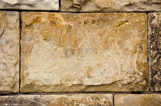 古老的石块岩墙背景壁图片
