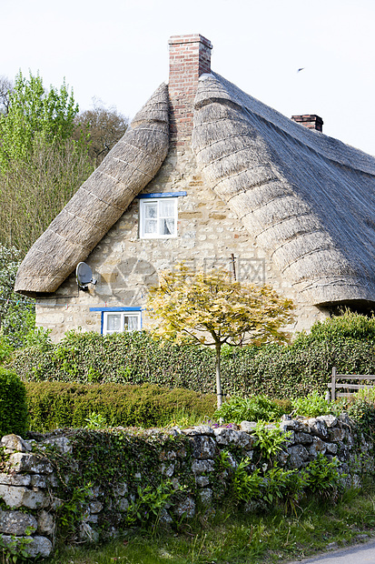 英国北约克郡里耶瓦克斯乡村外观房子建筑学建筑村庄图片
