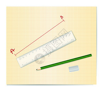 绘图工具橡皮工程投影学习设计师乐器数学铅笔统治者知识图片