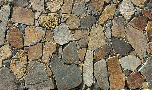岩石纹理背景工业石头建筑削片材料灰色地面碎石蓝色框架图片