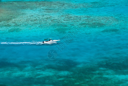 加勒比水晶清澈水域图片
