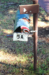 邮箱盒子小鹿邮政地址文章邮件数字图片