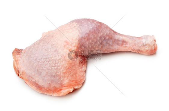 鸡洞大腿食物白色烹饪屠夫关节鸡腿美食午餐动物图片