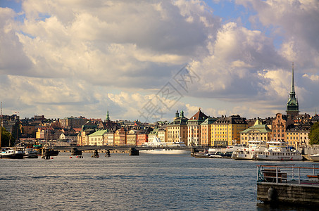 斯德哥尔摩存储建筑国家旅行房子市中心场景旅游历史窗户图片