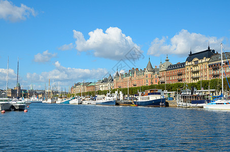 斯德哥尔摩场景历史房子窗户旅行灯笼国家存储建筑旅游图片
