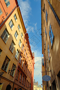 斯德哥尔摩历史国家市中心建筑首都灯笼房子场景旅行窗户图片