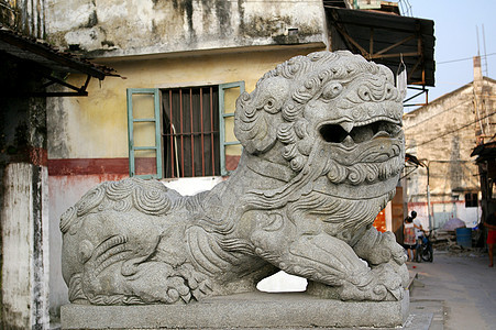 中国狮子雕像宗教遗产地标雕塑首都石头青铜博物馆皇帝建筑学图片