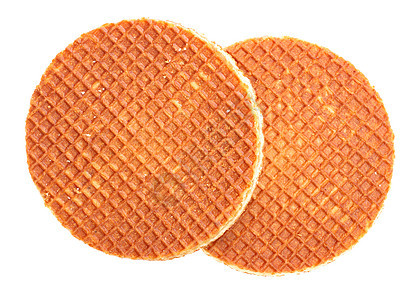 荷兰卷饼饼干糖浆小吃美味蜂蜜食物糕点胡扯早餐焦糖图片