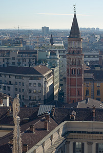 米兰视图教会旅行大教堂景观艺术地标建筑学天线全景建筑图片
