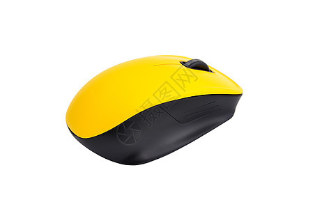 无无线滑鼠滚动老鼠配饰黑色工具上网黄色电脑技术光学图片