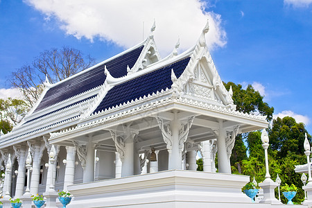 考格罗瓦拉姆寺庙旅行楼梯文化宗教入口建筑学阳台蓝色古董天空图片