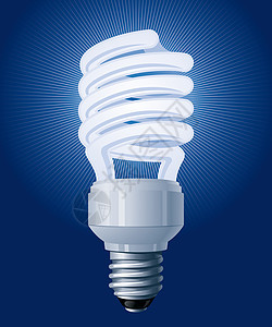 CFL灯泡袖珍照明荧光光栅化能源白色螺旋技术活力经济图片