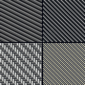 碳纤维无缝模式集成技术编织插图正方形碳纤维灰色光栅化黑色材料图片