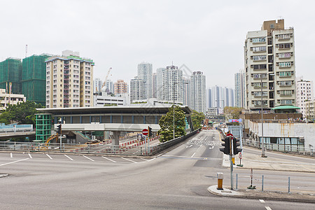 香港市中心公寓和交通费建筑屯门公寓城市经济摩天大楼中心银行学校金融图片