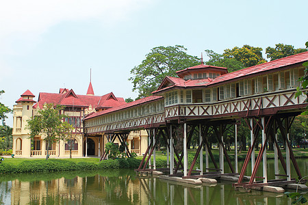 Rama King 6 泰国Nakhon病理学国王池塘美化建筑大厅地标花园住宅游客房子图片