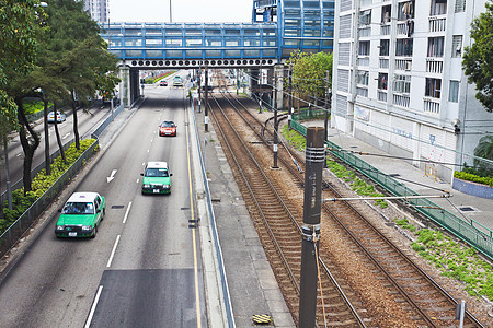 香港交通和市中心区图片