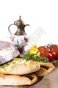 土耳其人配食石墨和蔬菜图片