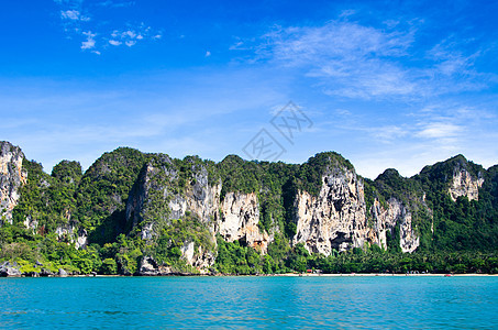 热带热带海滩支撑蓝色假期珊瑚天空旅行尾巴风景情调旅游图片