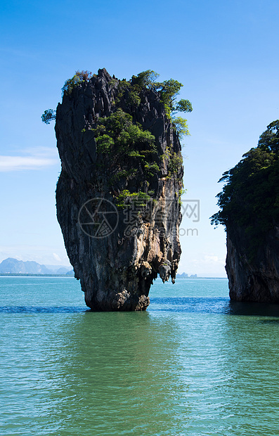 James债券岛海滩蓝色构造天空旅游拍摄历史记忆天堂地质图片