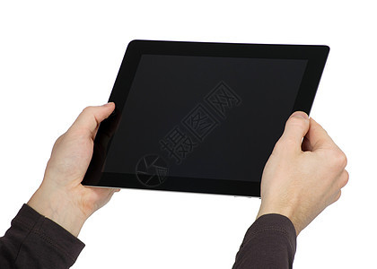 触摸屏设备感官白色技术药片电子软垫监视器展示电脑笔记本图片