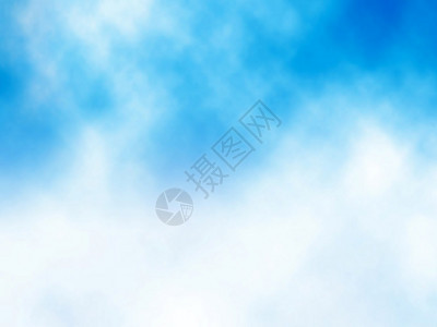 蓝色云背景图片