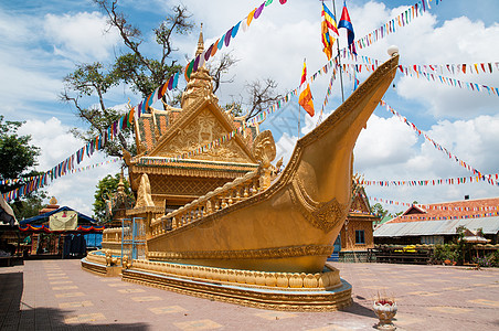 柬埔寨金边的宗教文化佛教徒血管建筑学图片