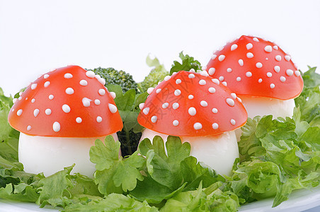 有趣的食物小吃食品红色盘子白色儿童装潢节食食谱蔬菜图片