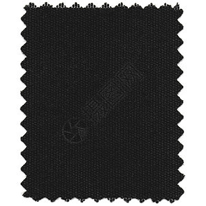 分离的制造样品样本商业帐篷衣服黑色编织纺织品白色背景图片