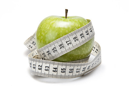 饮食毫米厘米磁带活力测量统治者纤维食物仪表水果图片