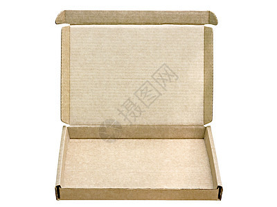 打开的纸板纸箱正方形棕色贮存瓦楞白色运输船运案件纸盒邮政图片