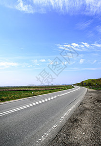 国家公路道路蓝色风光目的地风景旅行乡村旅游中心自由图片