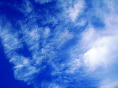 蓝色的天空气候环境阳光天堂风景气象太阳柔软度自由晴天图片