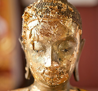 图像布达Buddha雕像旅游石头信仰艺术金子精神游客佛教徒建筑学图片