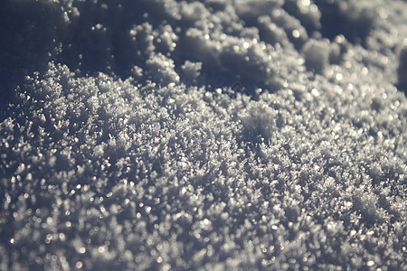 冬季雪雪阴影水晶太阳图片