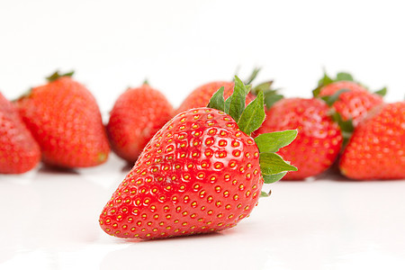 草莓食物饮食甜点红色浆果水果图片