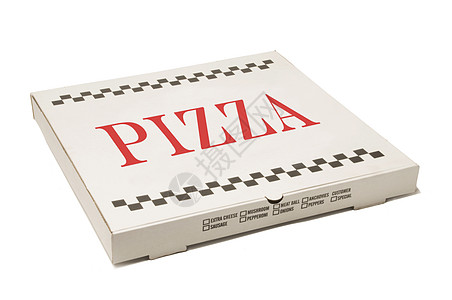 披萨交货盒主食纸板膳食食物营养包装馅饼图片