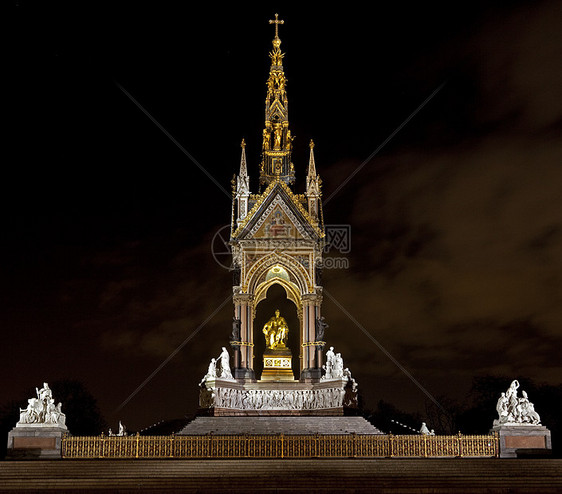 肯辛顿艾伯特纪念馆成员王子亲王旅游英语版税皇家皇室景点建筑学图片