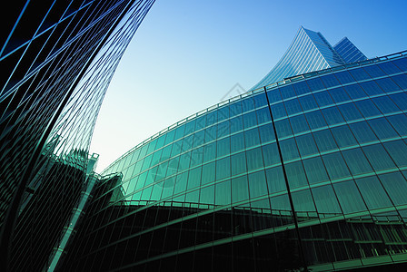 办公大楼城市反射商业都市公司工作蓝色结构建筑窗户图片
