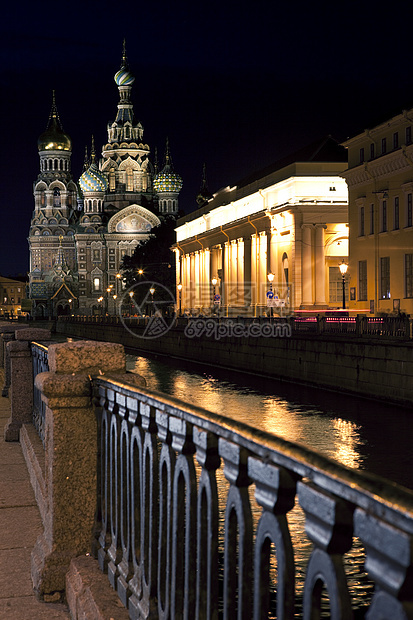 圣彼得堡鲜血浸渍教堂旅行纪念碑城市景点建筑学旅游宗教教会文化世界图片