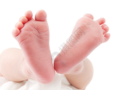 婴儿脚孩子工作室脚趾婴儿期新生赤脚图片